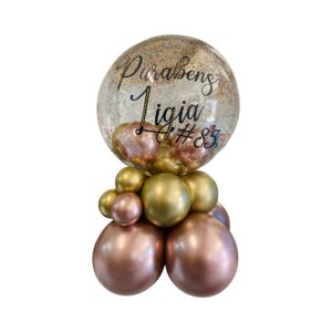 Balão Bubble Personalizado de Mesa