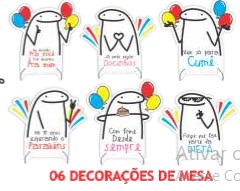 Kit Festa Fácil Flork Meme Aniversário Criança Infantil, Magalu Empresas