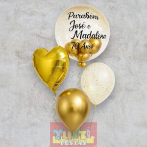 Balão Bubble com Gás Hélio – Flutuante e Personalizado em Curitiba