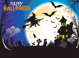 TNT Estampado Painel Happy Halloween