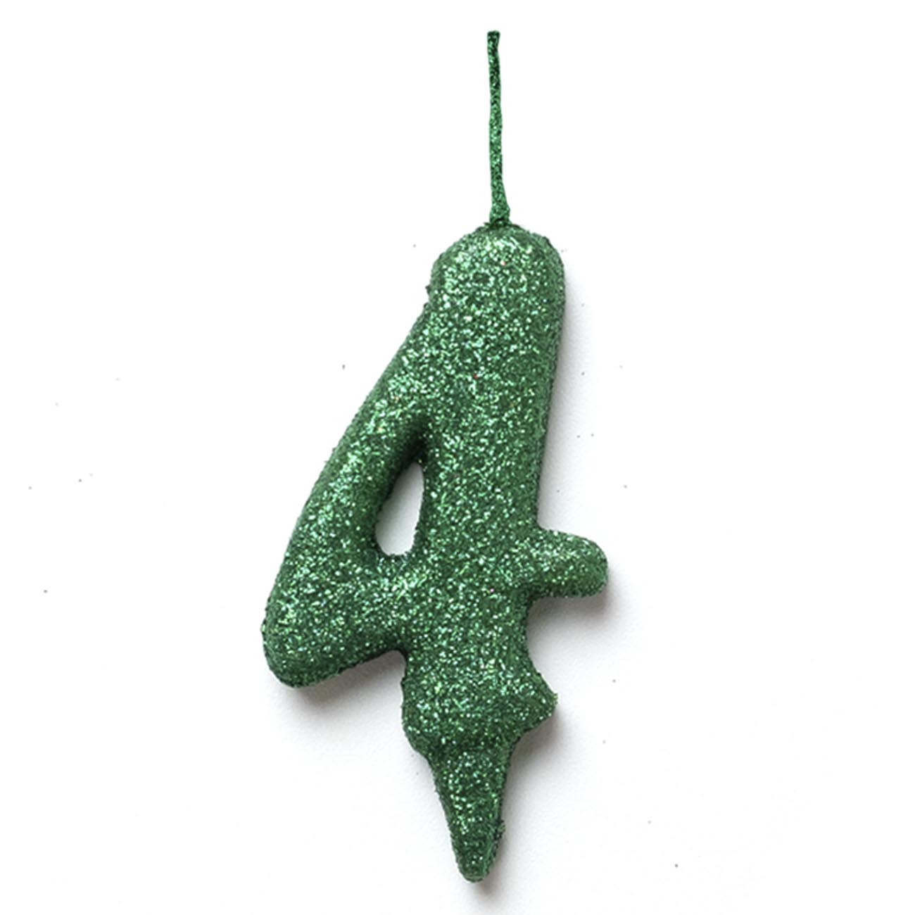Vela de Aniversário Estilo Premium Verde – Poli Fest