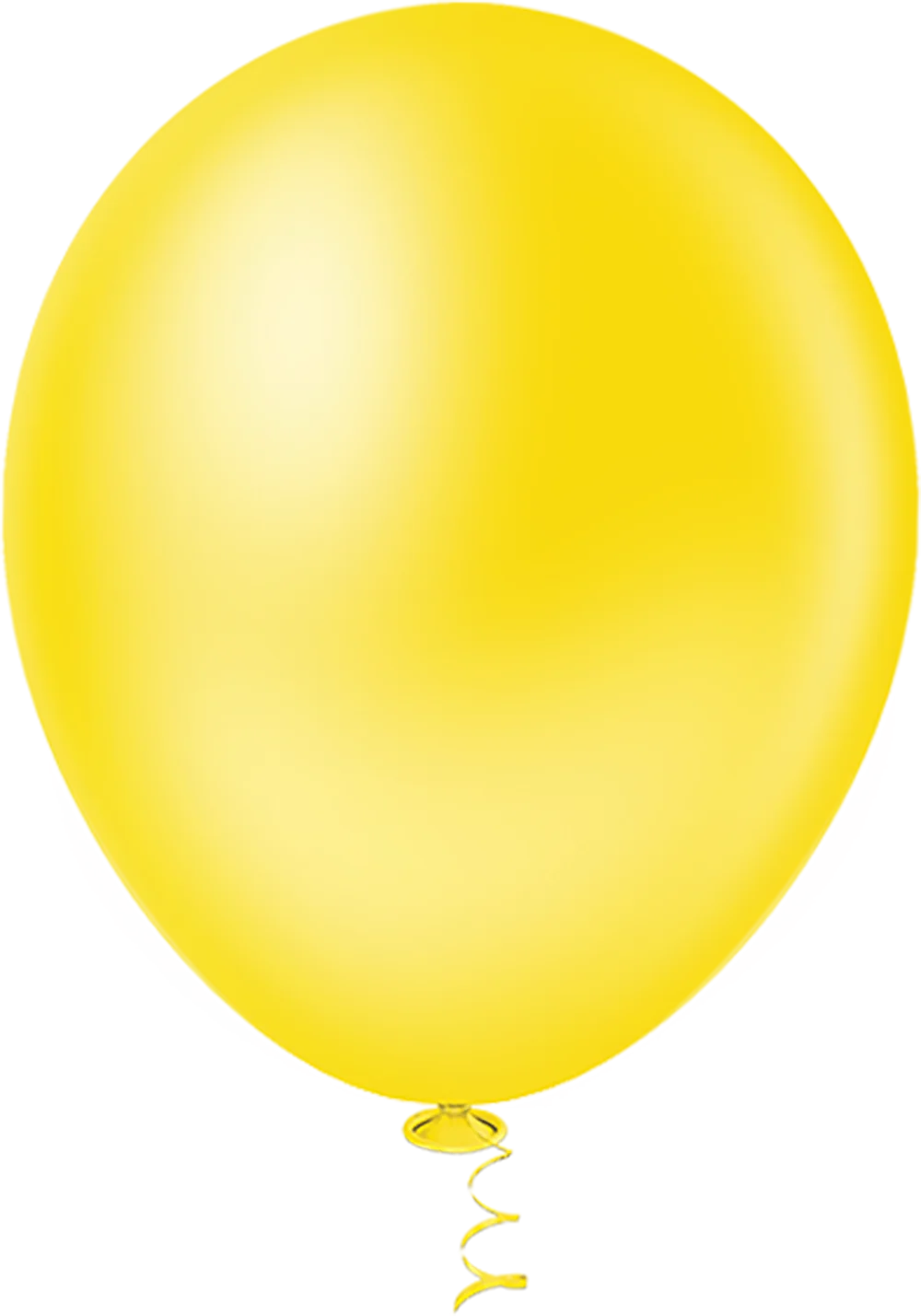 Balão Pic Pic nº 12 – Liso Redondo – Amarelo