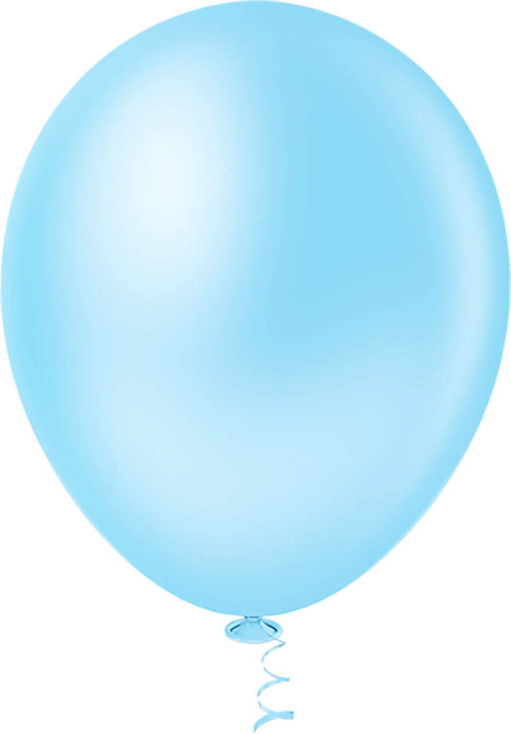 Balão Pic Pic Granfesta nº 9 – Liso Redondo – Azul Claro