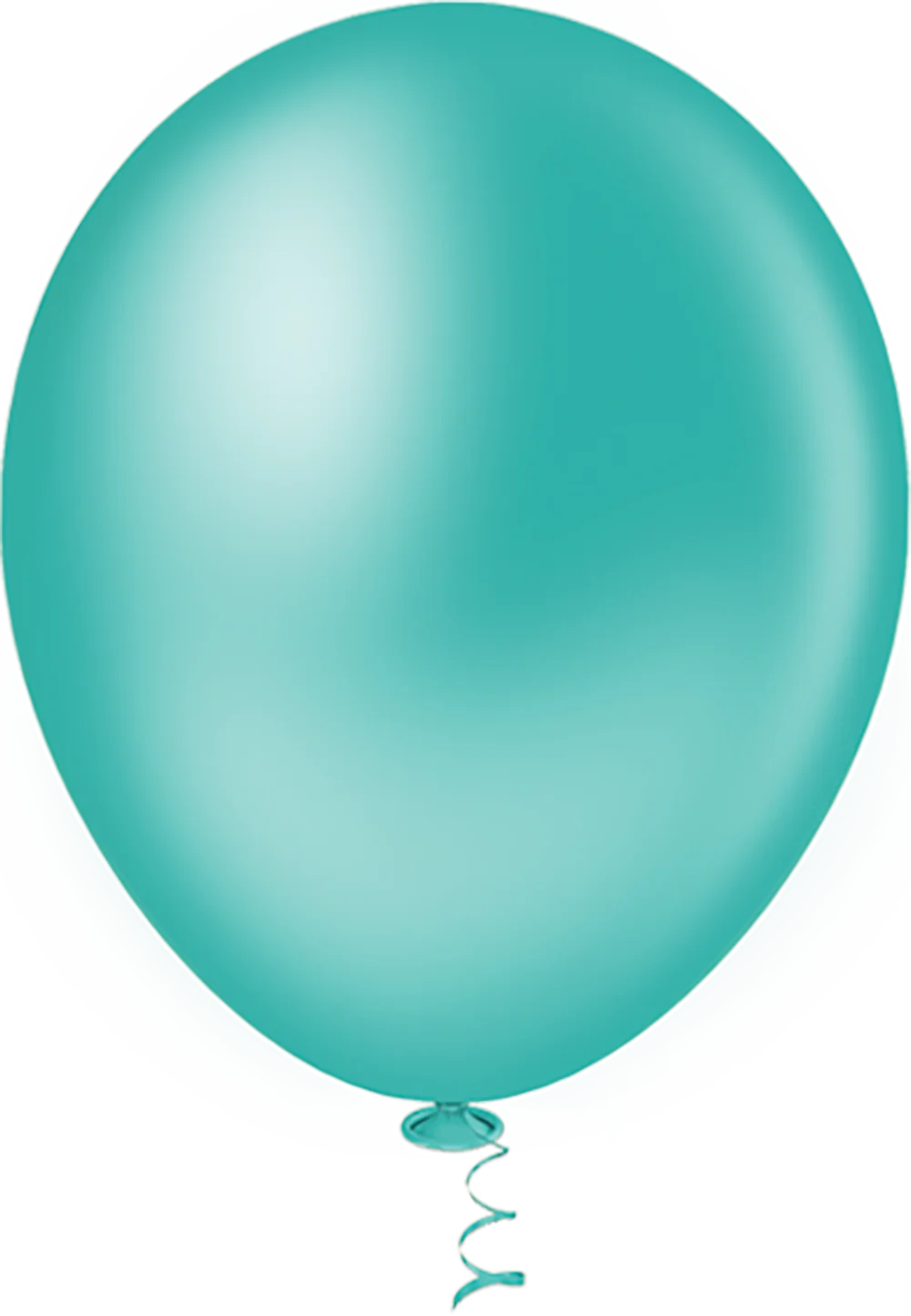 Balão Pic Pic Granfesta nº 9 – Liso Redondo – Azul Turquesa