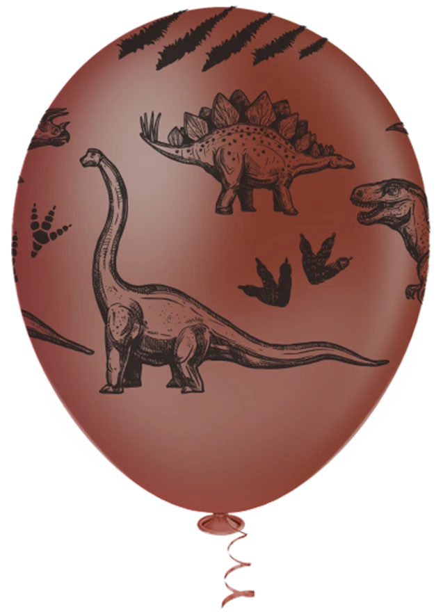 Balão Pic Pic Dinossauro nº 10 – Sortido Estampado