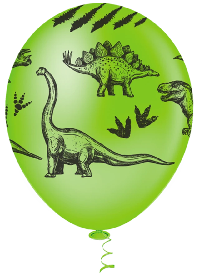 Balão Pic Pic Dinossauro nº 10 – Sortido Estampado