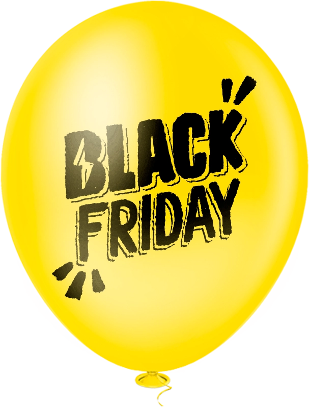 Balão Pic Pic Black Friday nº 9 – Estampado