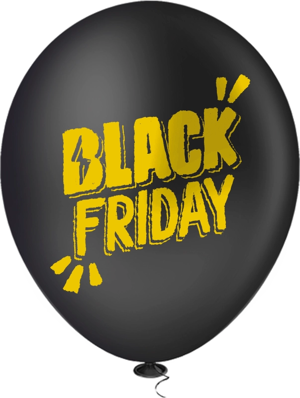 Balão Pic Pic Black Friday nº 9 – Estampado