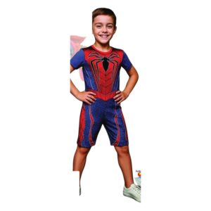 Fantasia Macacão Ninja Rede Infantil Curto