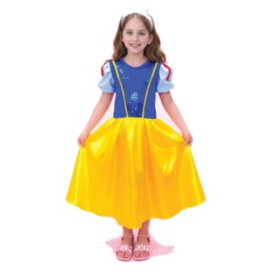 Fantasia Vestido Princesa Neve Infantil