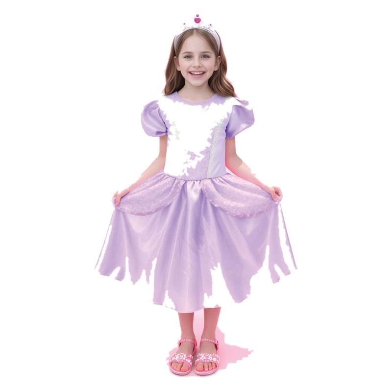 Fantasia Vestido Princesa VitĂłria Infantil