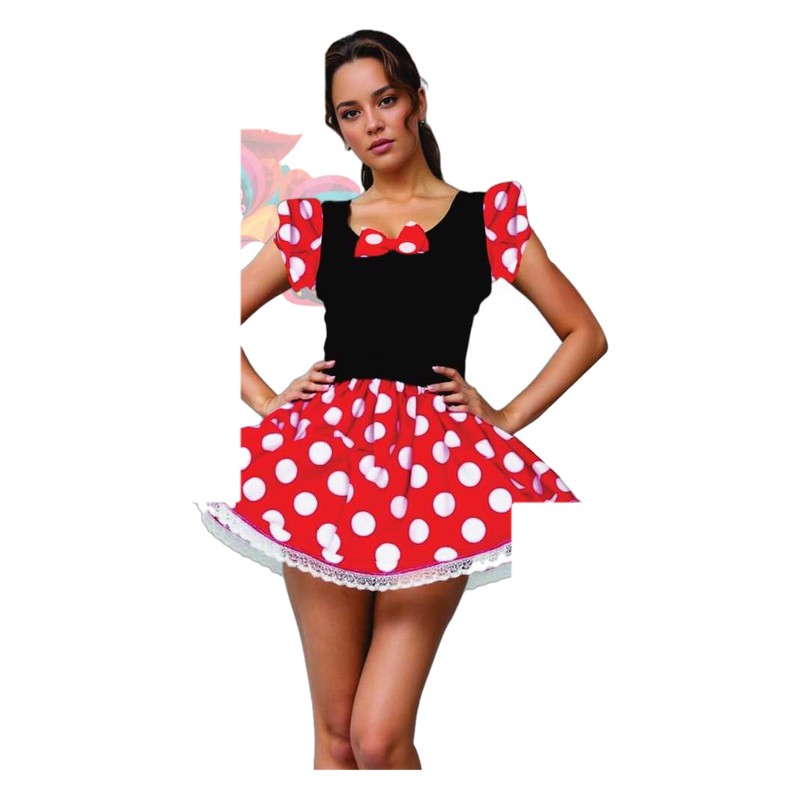Fantasia Vestido Ratinha Adulto