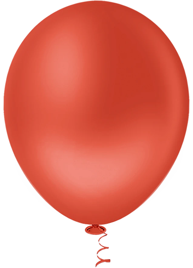 Balão Pic Pic Granfesta nº 9 – Liso Redondo – Laranja