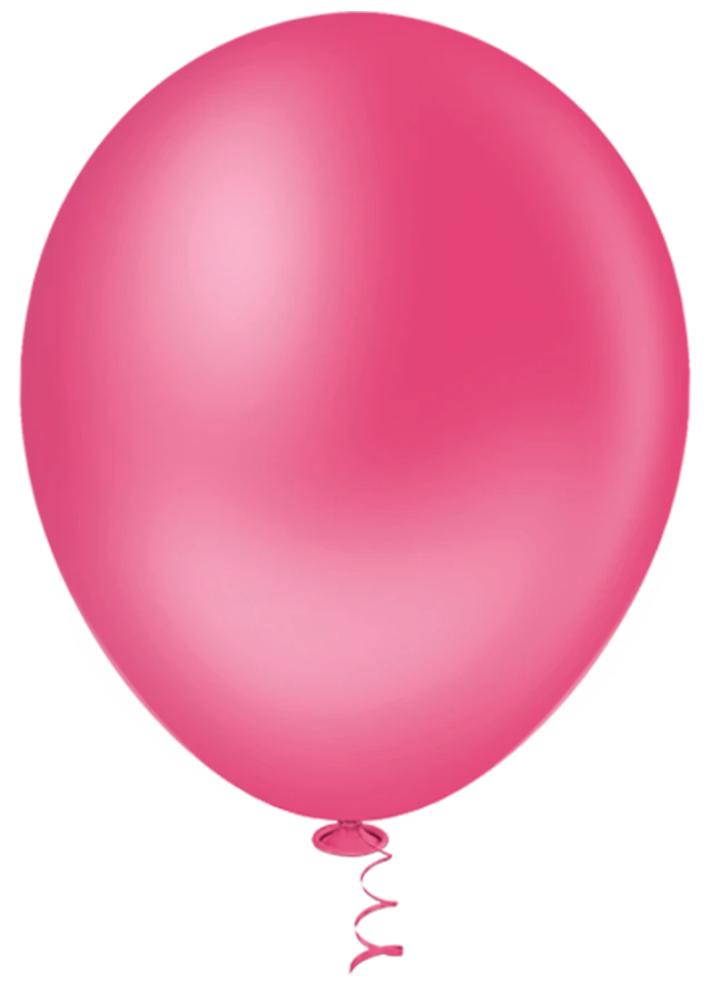 Balão Pic Pic Granfesta nº 9 – Liso Redondo – Pink