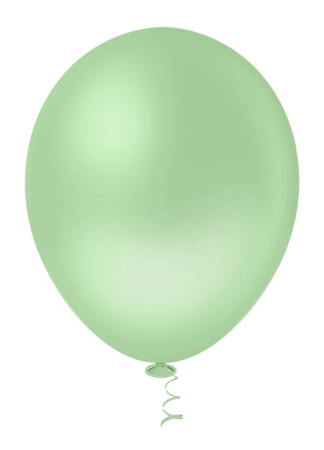 Balão Pic Pic nº 12 – Liso Redondo – Verde Eucalipto