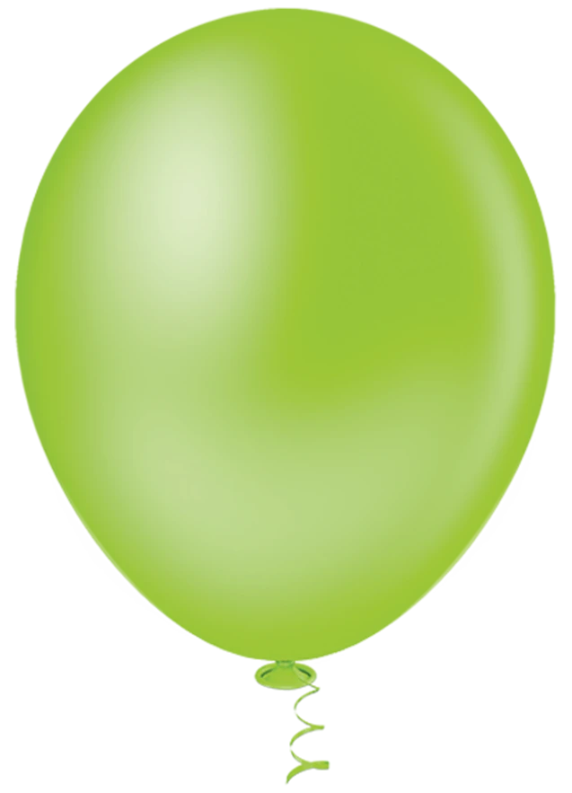 Balão Pic Pic nº 12 – Liso Redondo – Verde Limão