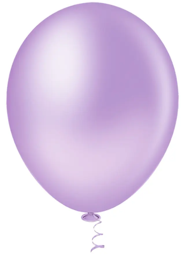 Balão Pic Pic Granfesta nº 9 – Liso Redondo – Malva