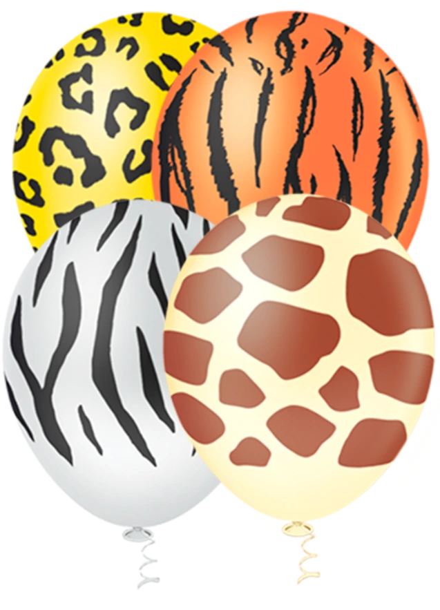 Balão Pic Pic Safari nº 10 – Sortido Estampado