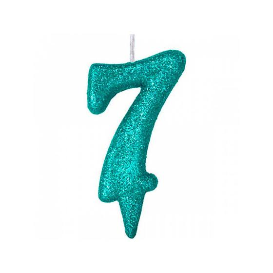 Vela de Aniversário Estilo Premium Tiffany